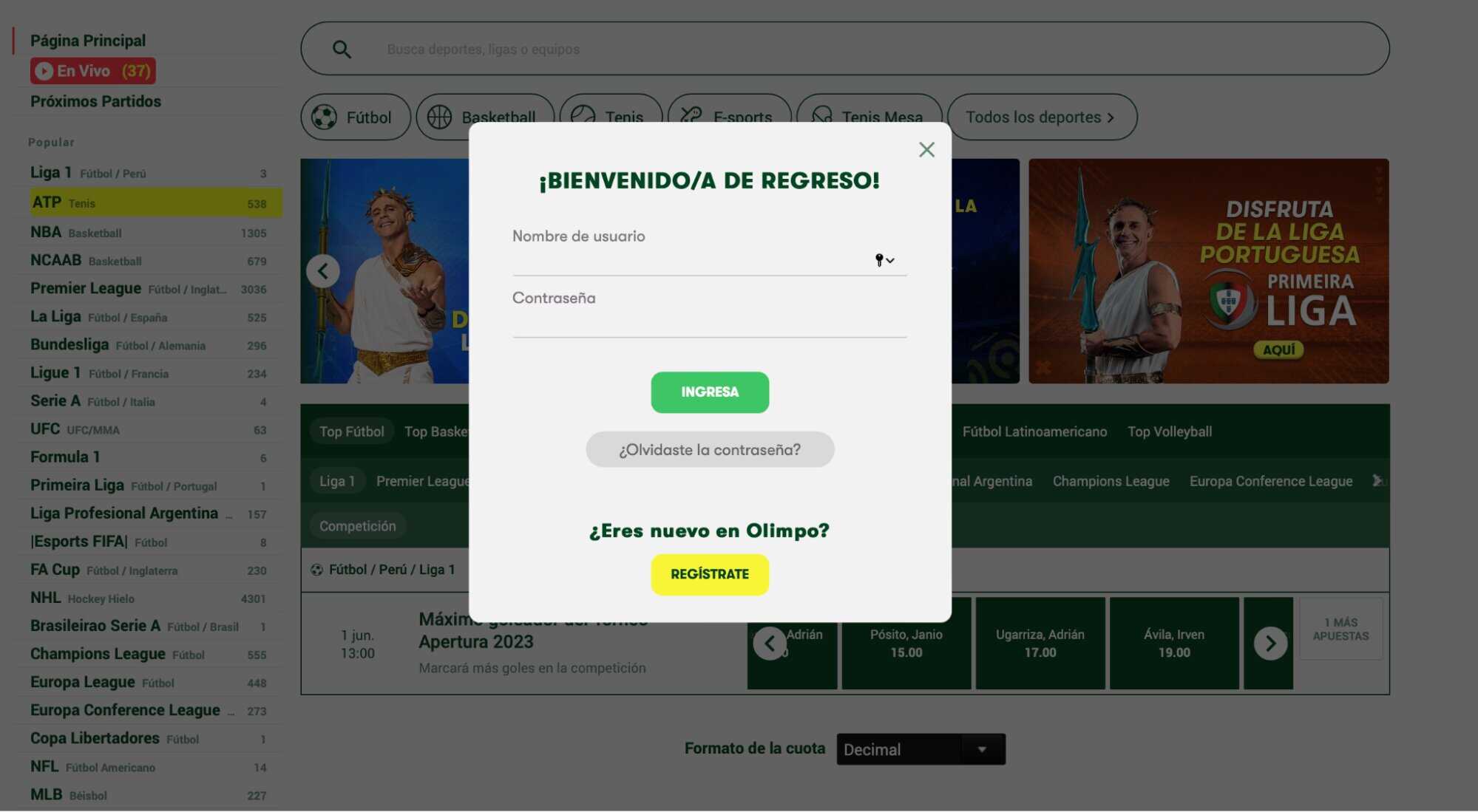 olímpo bet